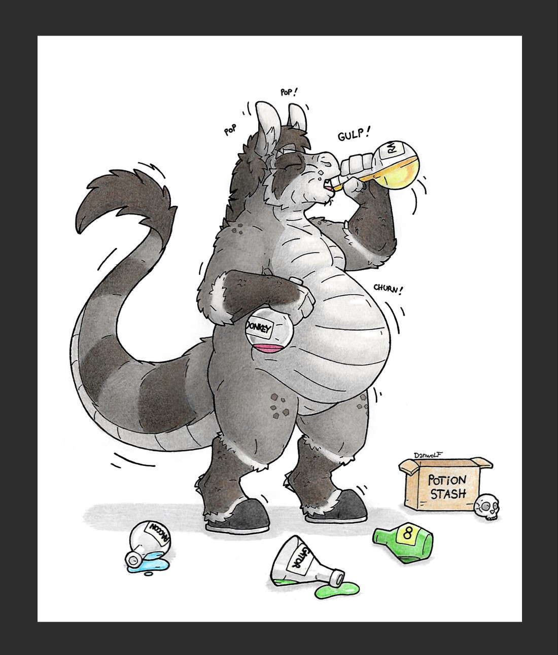 Mixed potions by Danwolf