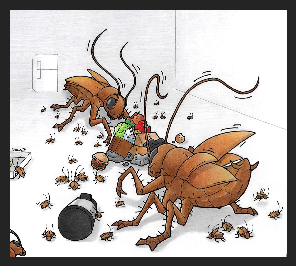 Bug lunch by Danwolf
