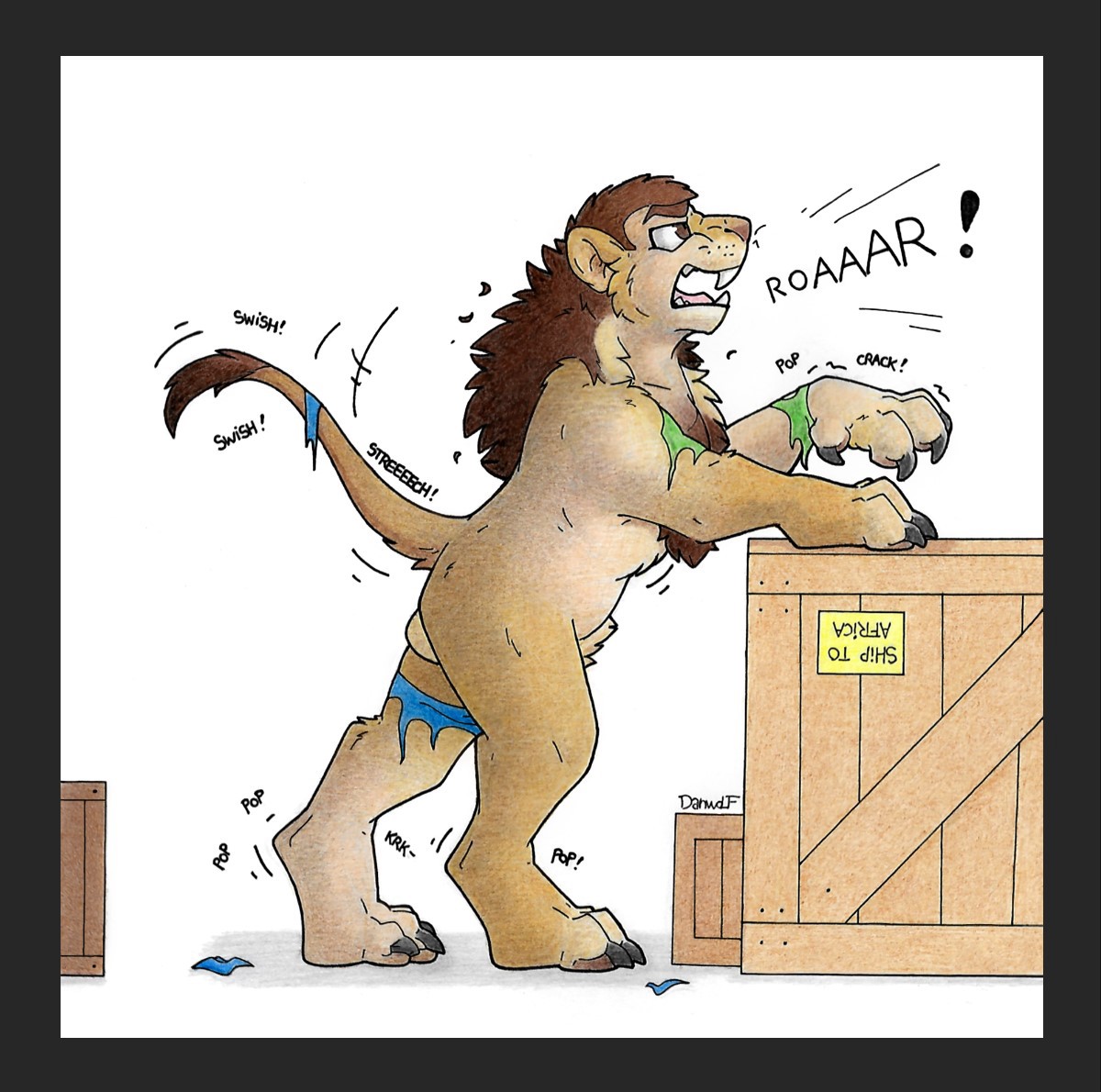 Shipment to Africa by Danwolf