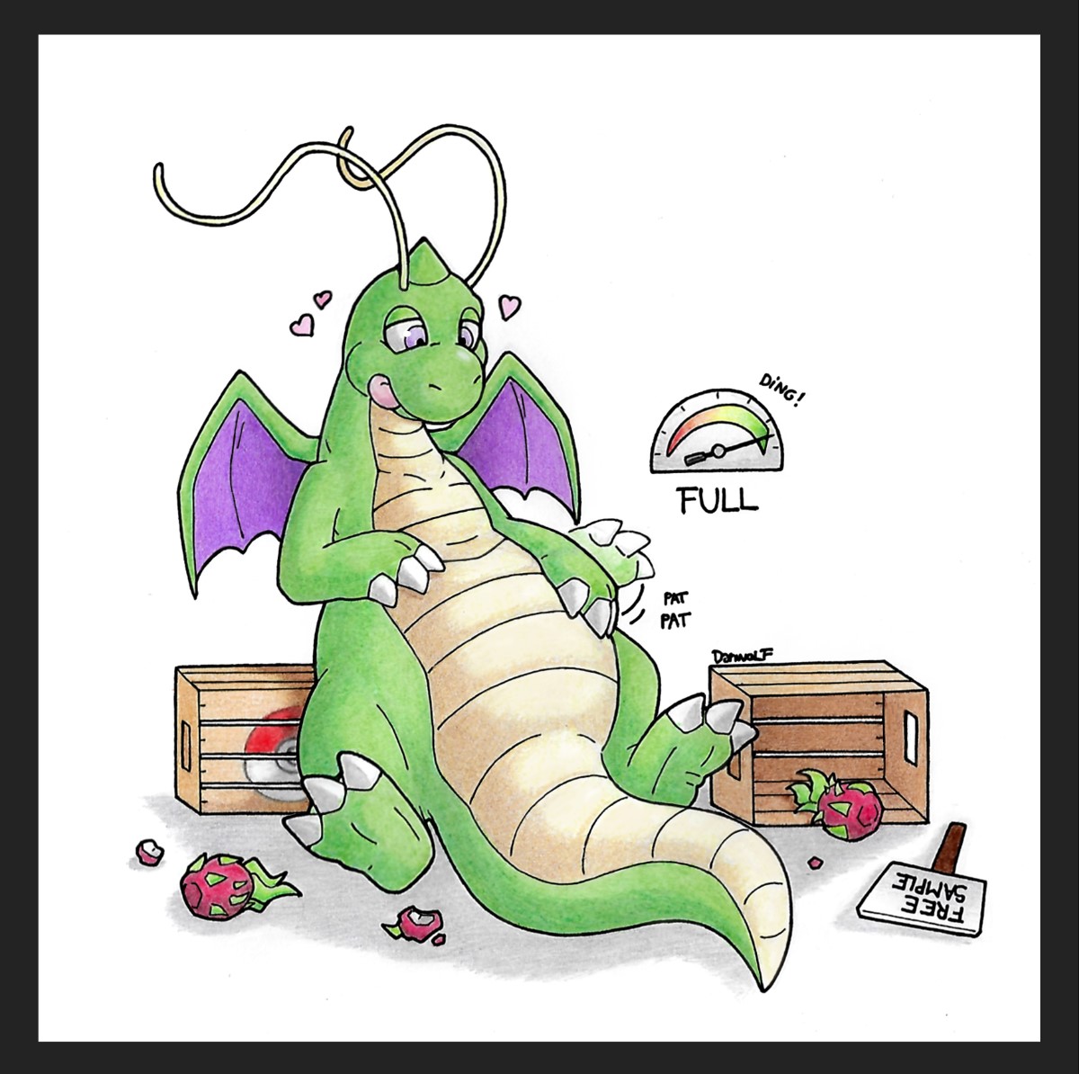 Dragon fruit by Danwolf