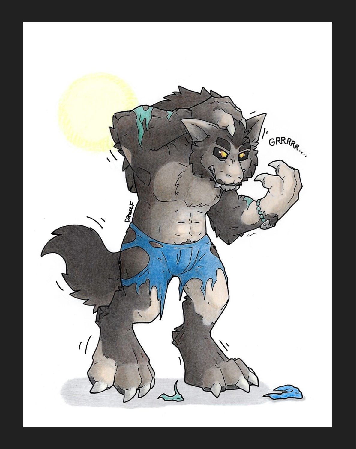 Wolfing out by Danwolf