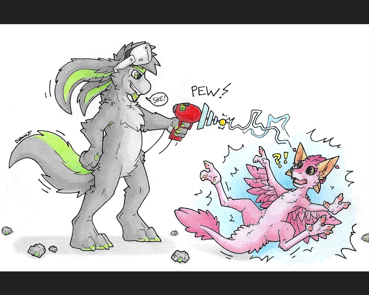 The Magic duel by Danwolf