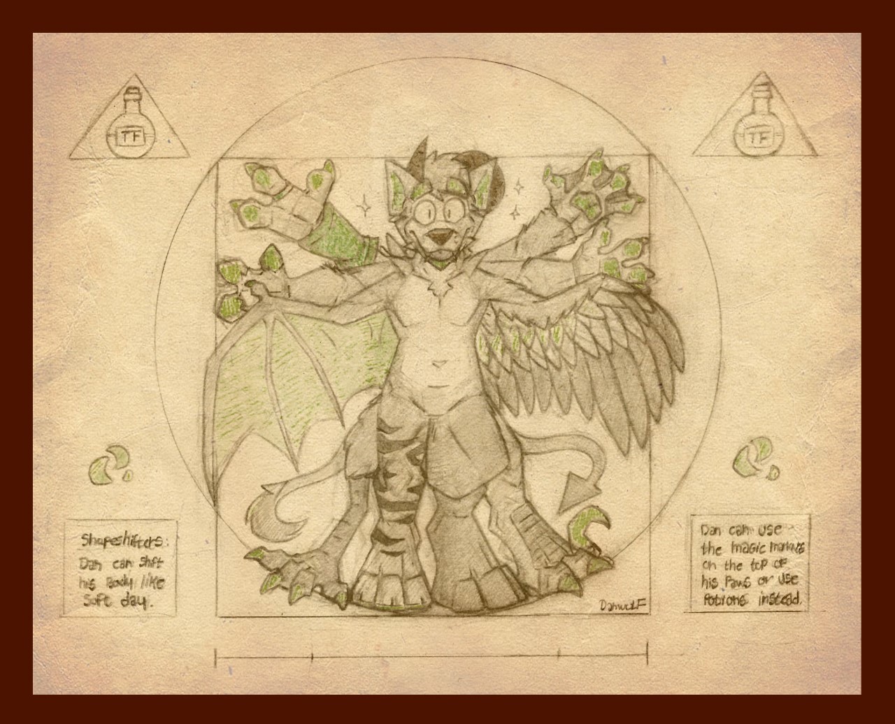 Anatomy of a shapeshifter by Danwolf