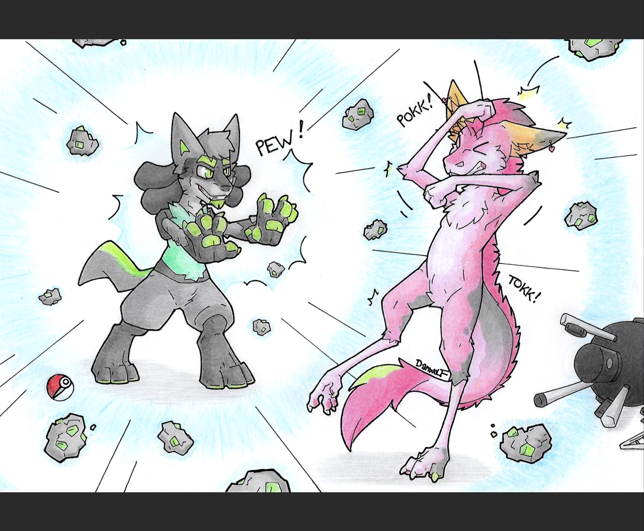 The Magic duel by Danwolf