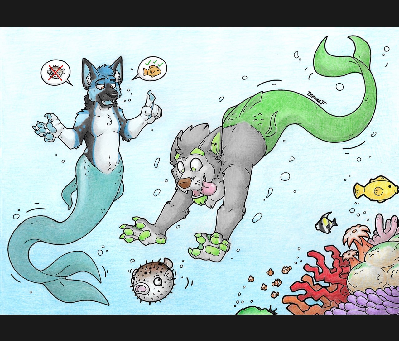 Under the Sea ! by Danwolf