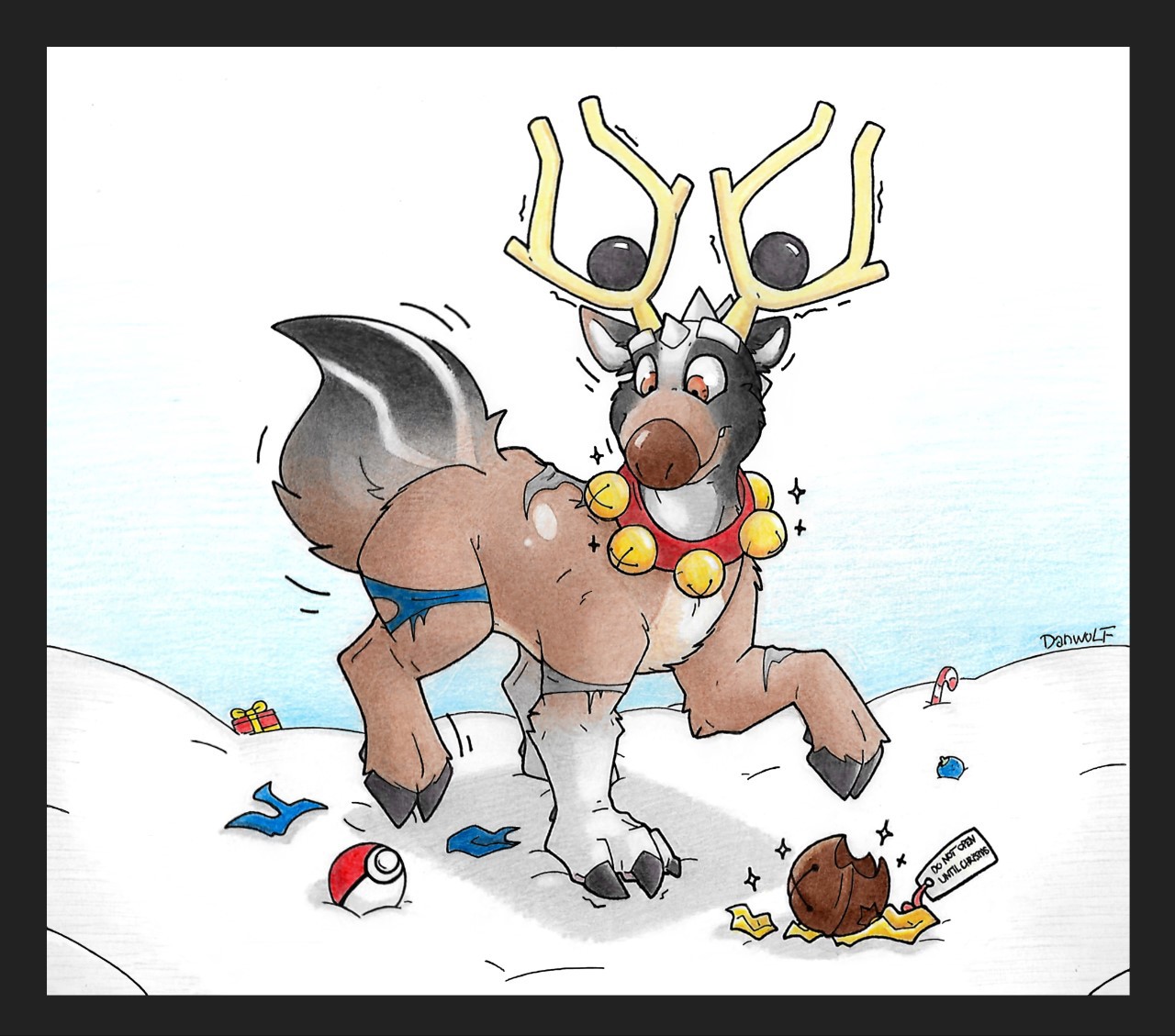 Stantler chocolate by Danwolf