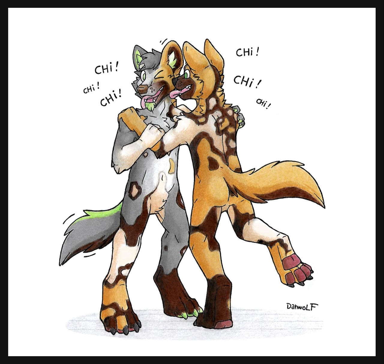 Wild dogs by Danwolf