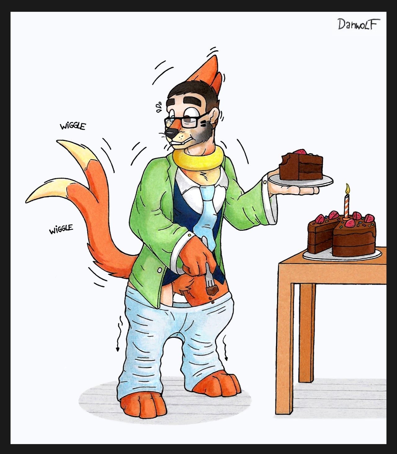 The cake is a lie by Danwolf