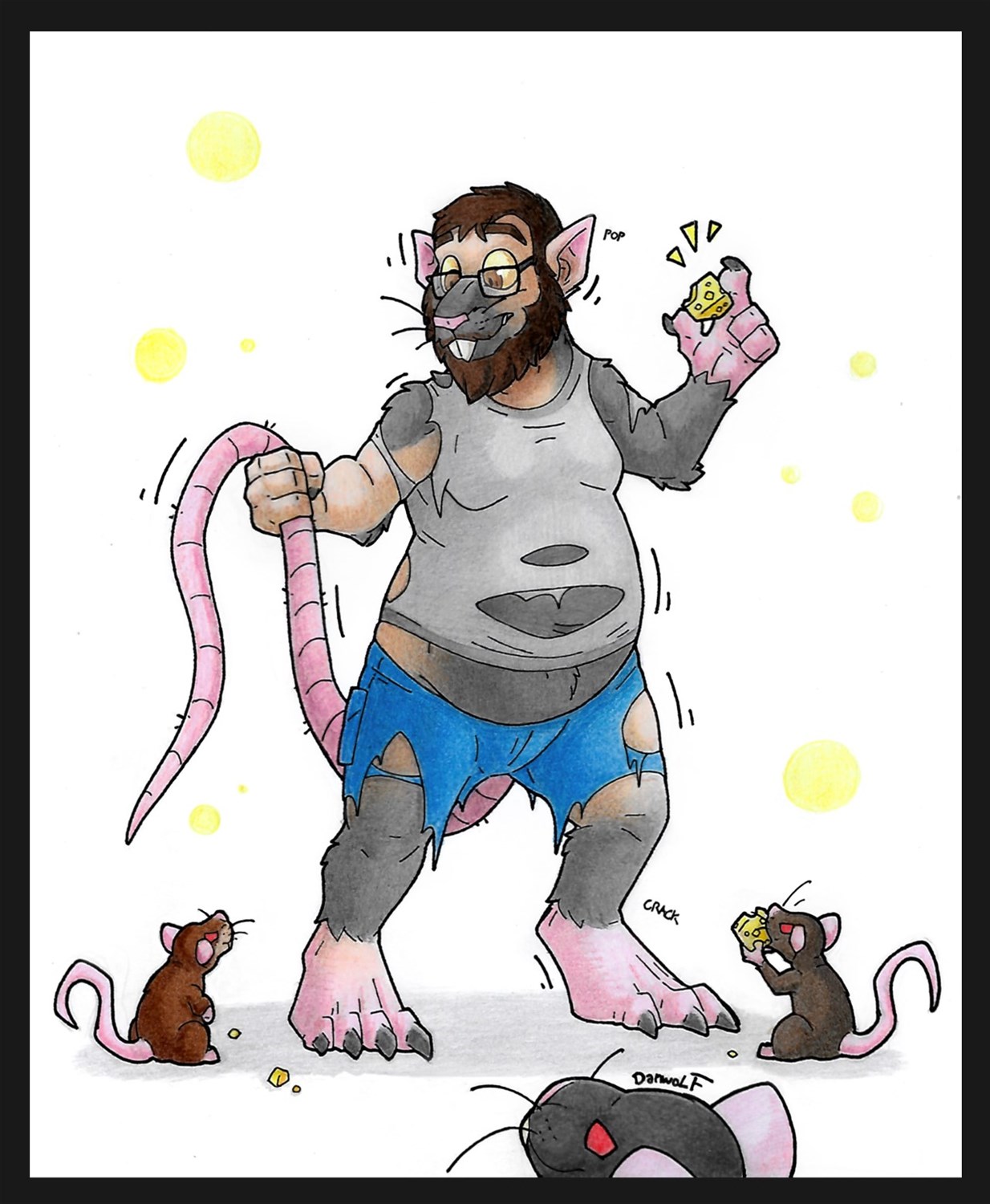 Rat snack by Danwolf