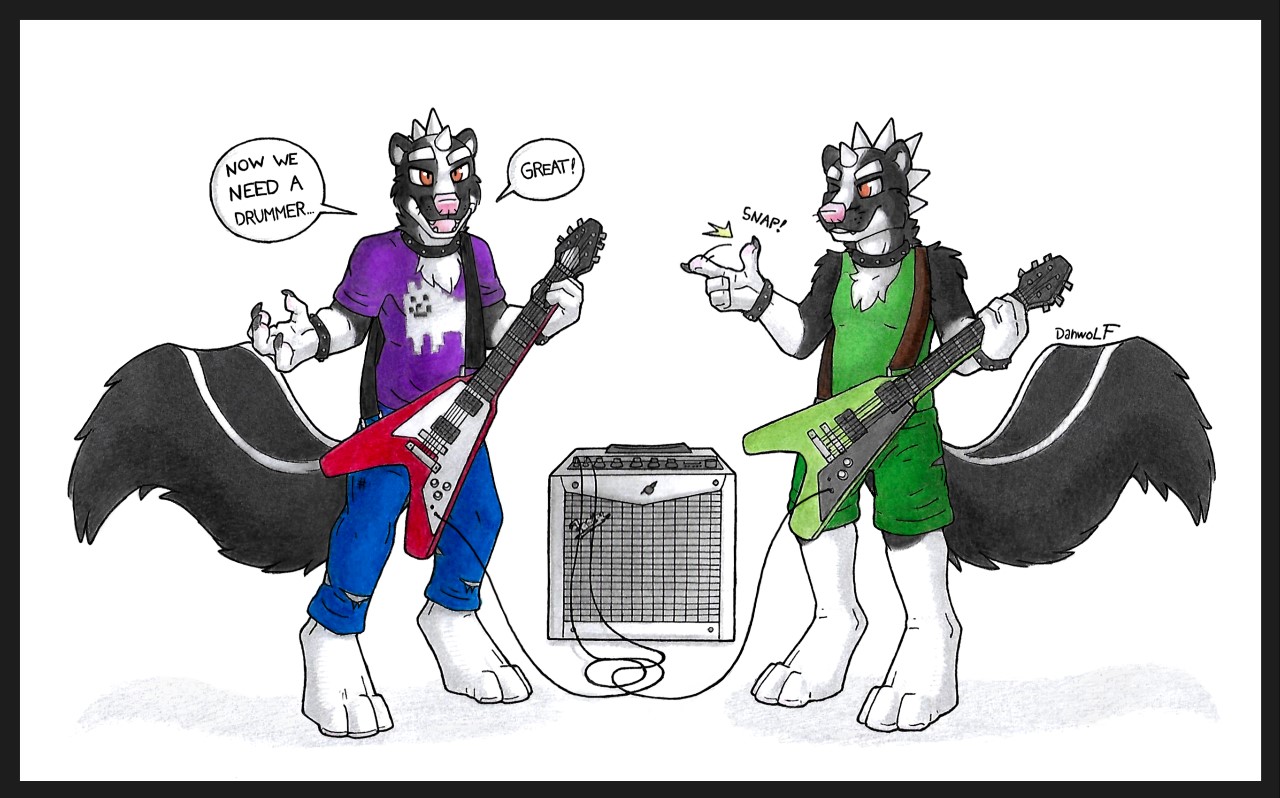 Guitar solo by Danwolf