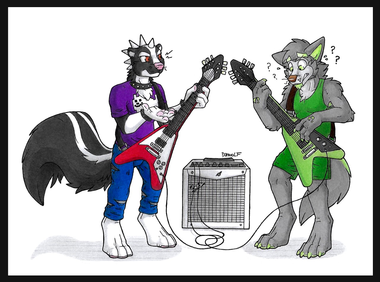 Guitar solo by Danwolf