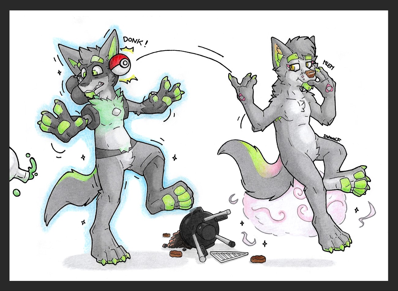 The Magic duel by Danwolf