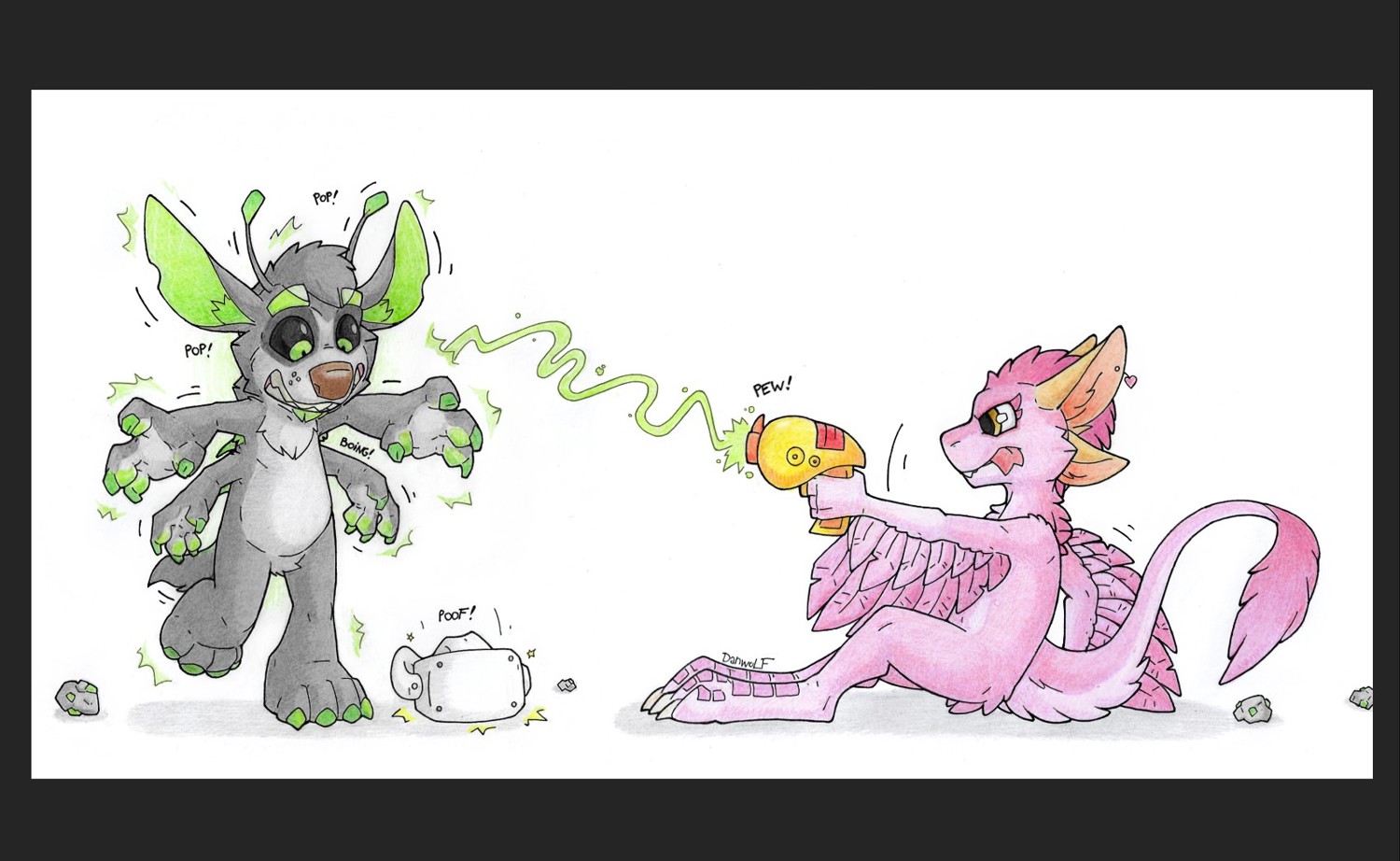 The Magic duel by Danwolf