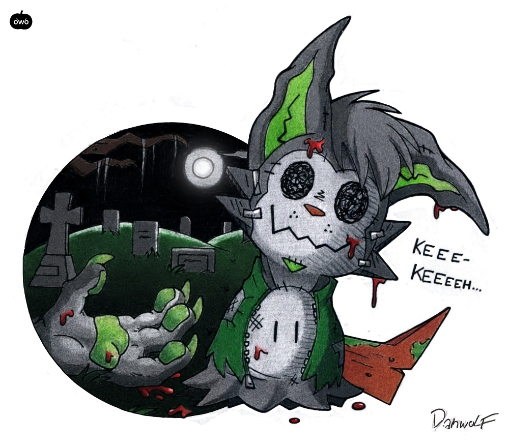 Don't peek under his costume by Danwolf