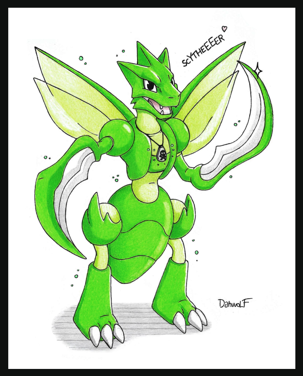 Knaxia the Scyther by Danwolf