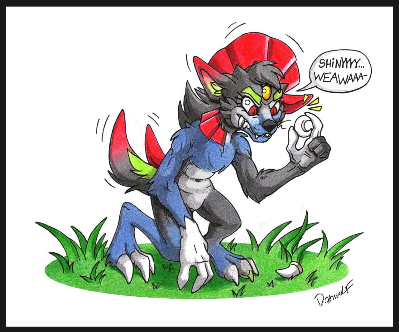 Danwolf found Razor claw ! by Danwolf