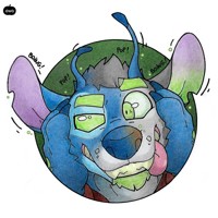 Stitch Glitch ! by Danwolf
