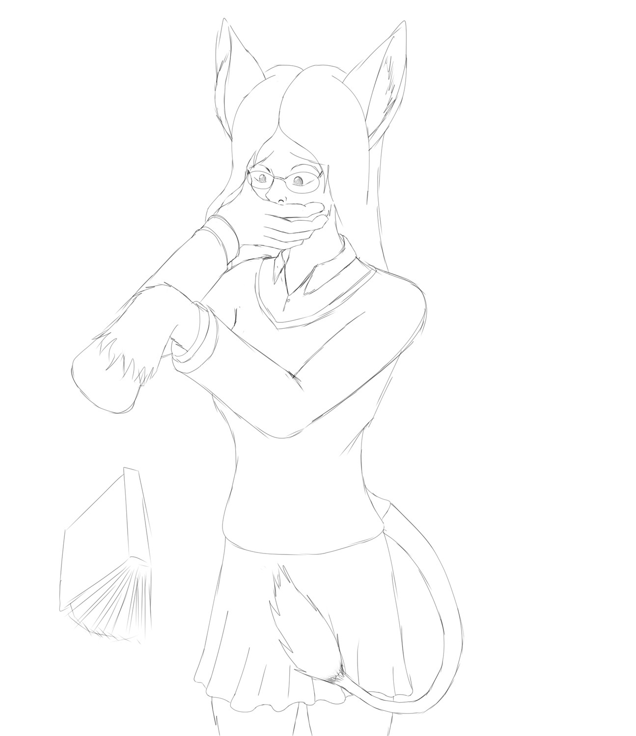 Girl Donkey TF by Dog_Girl_Kari