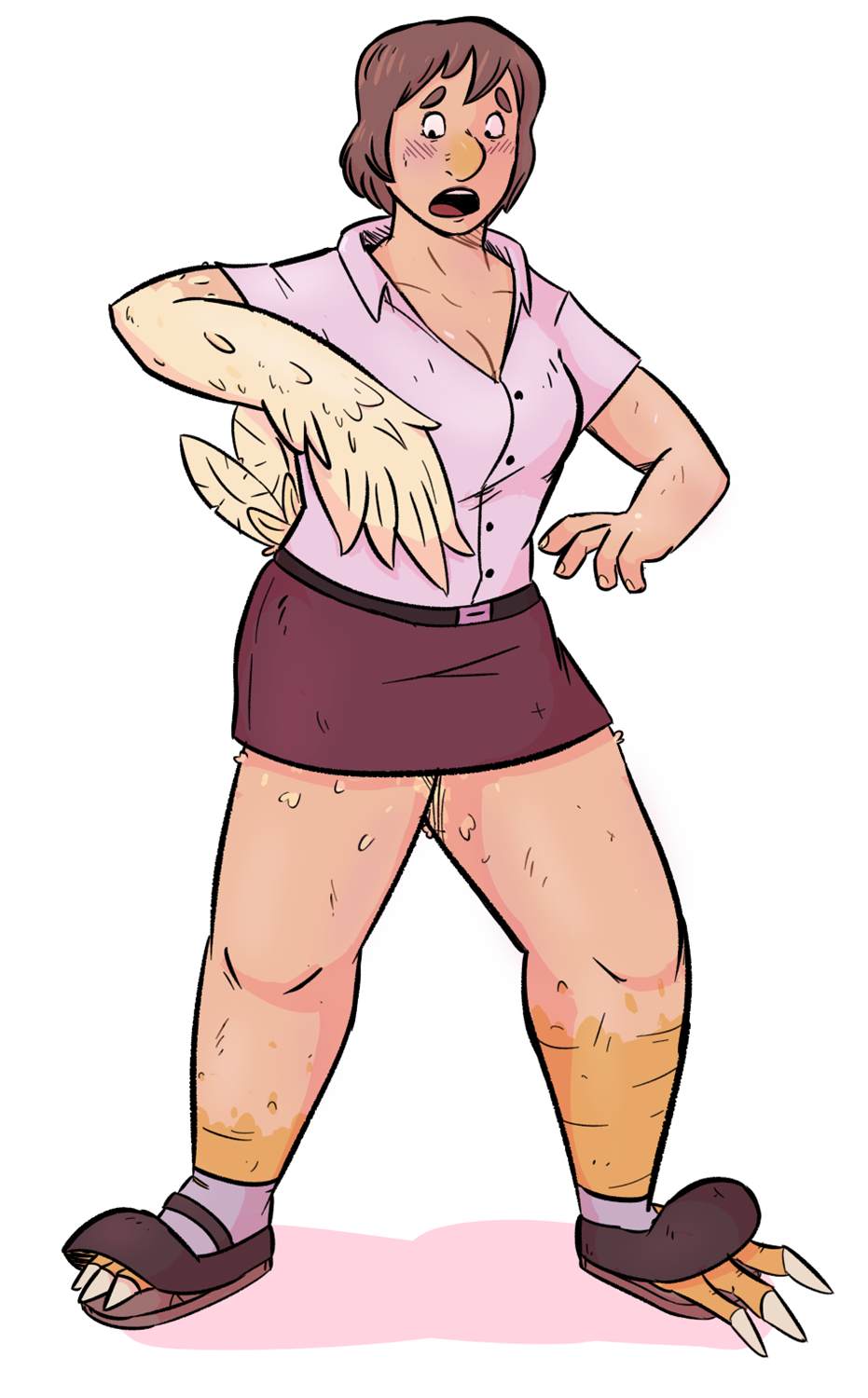 Bwak!? - Chicken TF by Dondedun