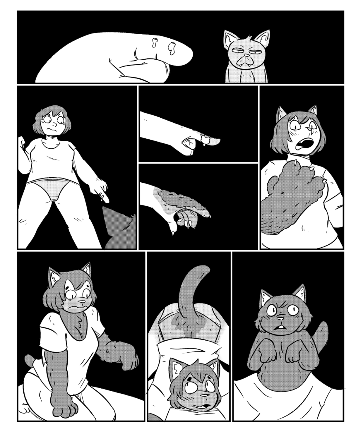 One Weird Cat by Dondedun
