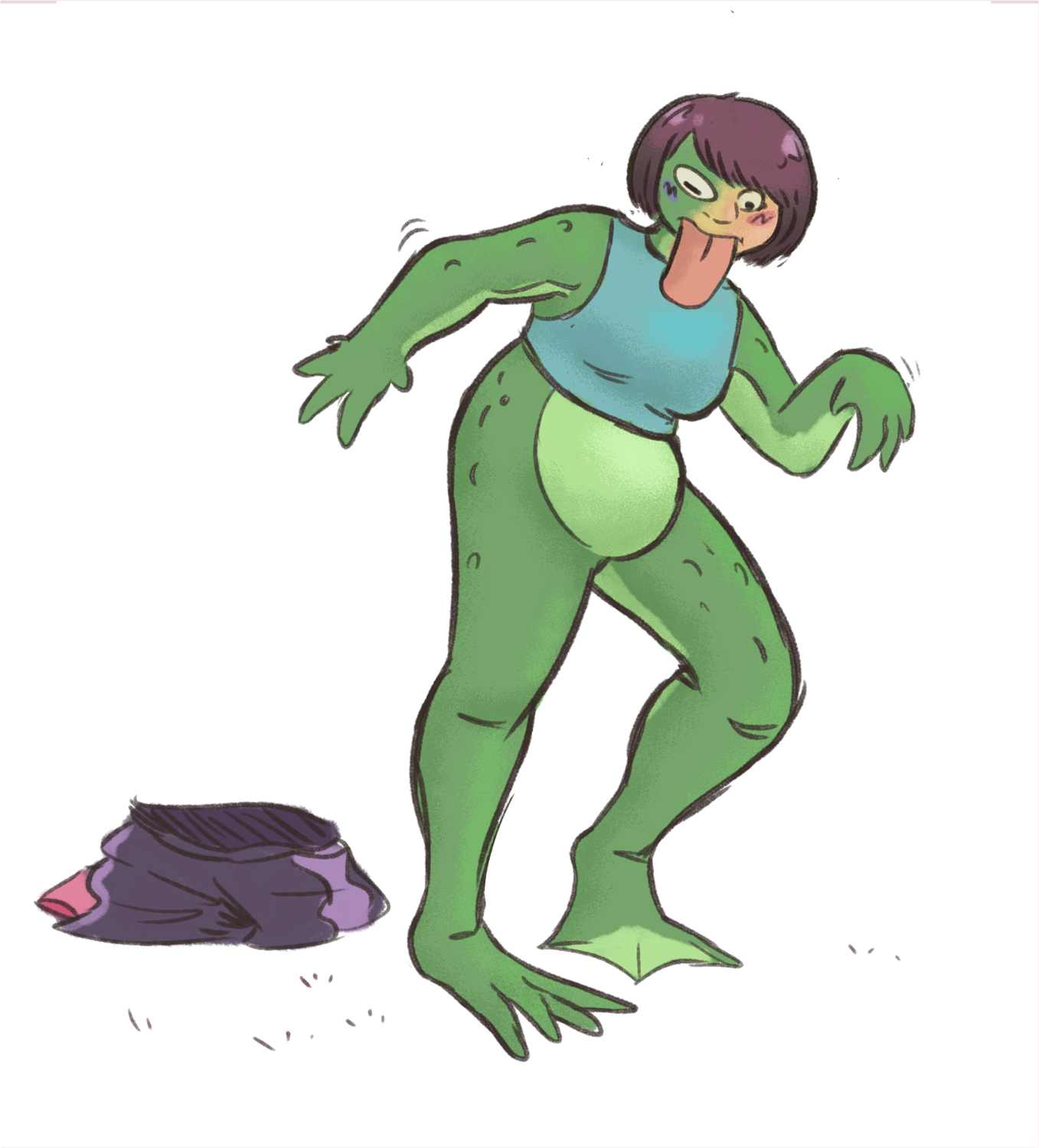 The Frog Pond by Dondedun