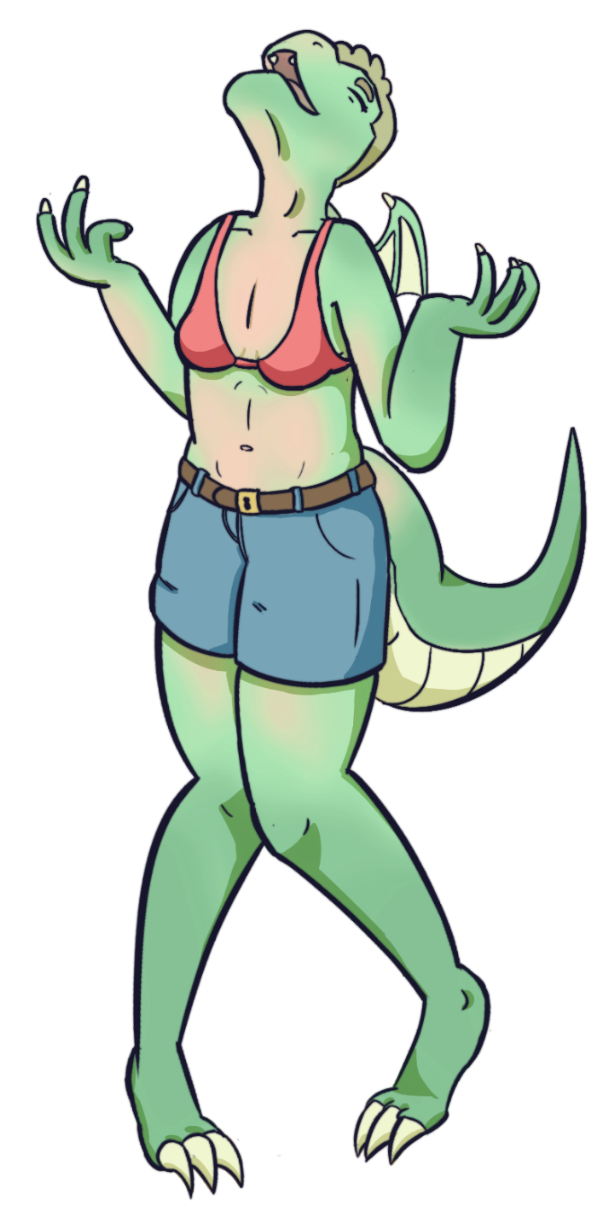 Beach Time - Dragon TF by Dondedun