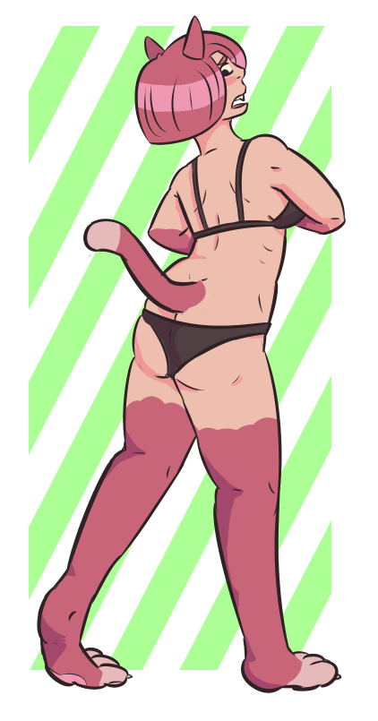 Red-Haired Cat TF by Dondedun