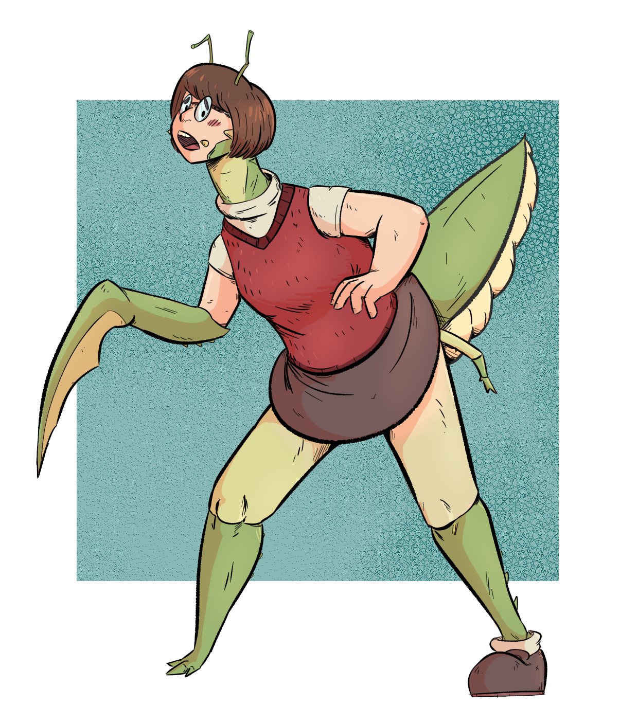 Feelin' Cute - Mantis TF by Dondedun