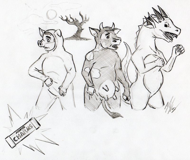 Assorted charms by Dragon-Storm