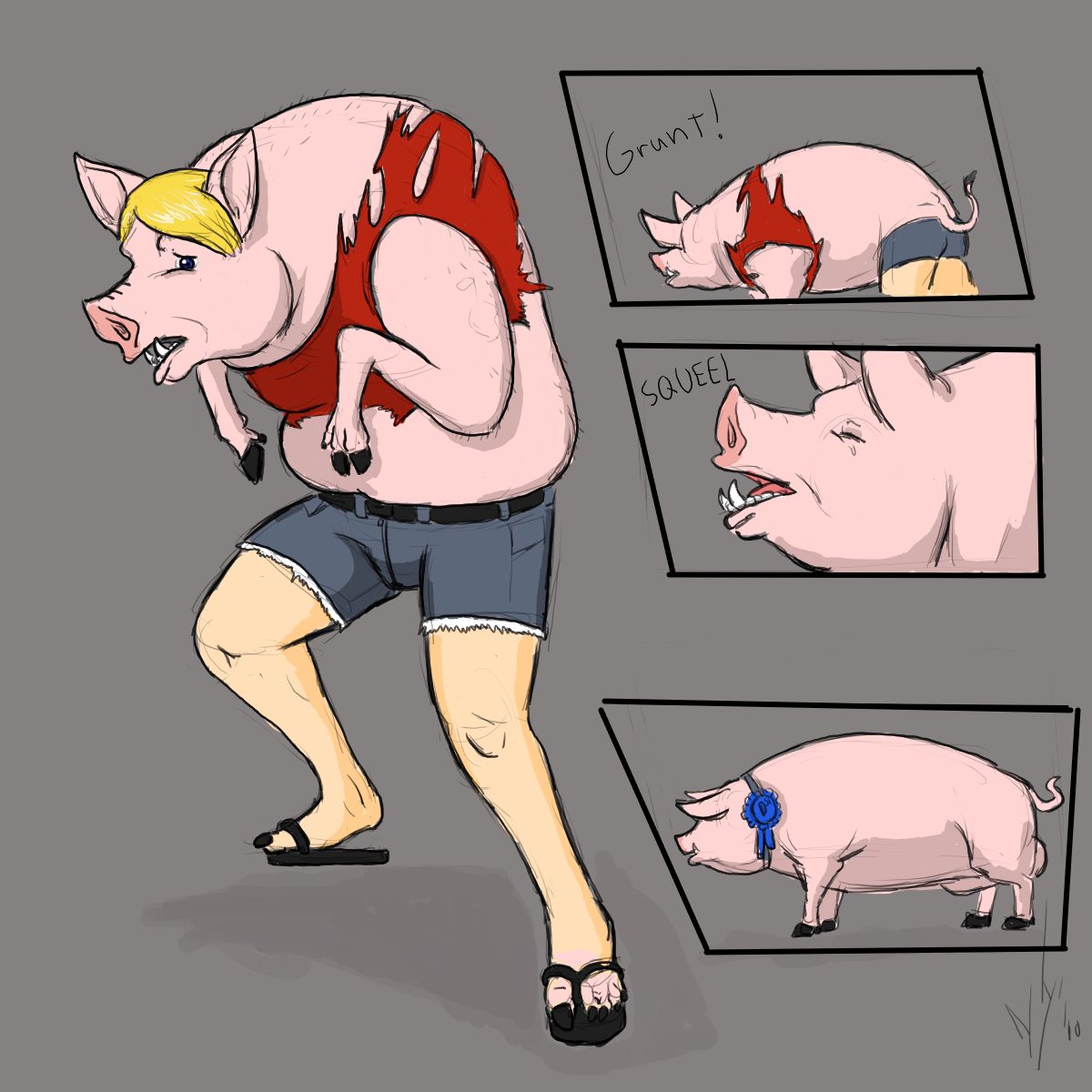 V as in very fatColors by Dragon-Storm