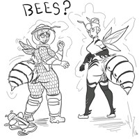 Overwatch Bees by Dragon-Storm