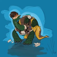 Overwatch Tracer Tortise Colored by Dragon-Storm