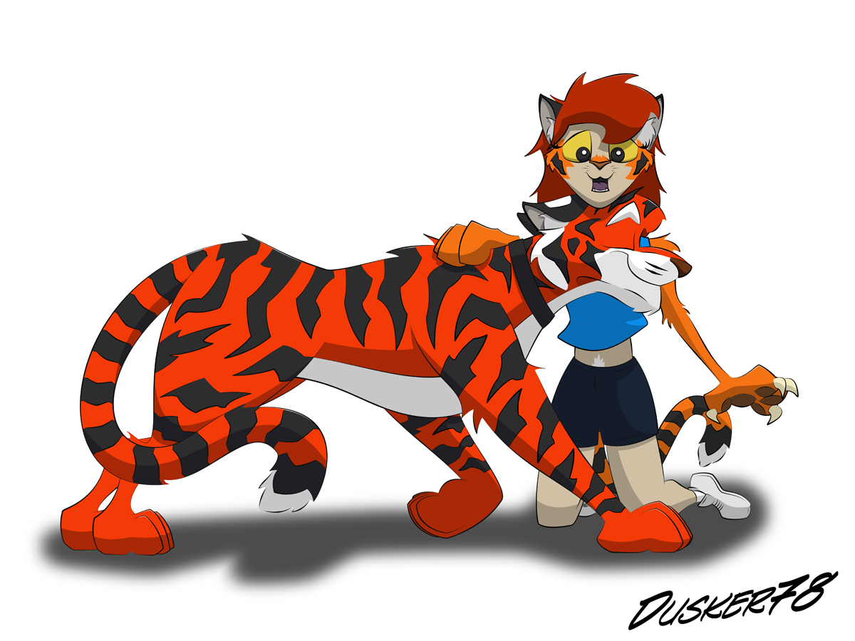Pet Tiger by Dusker78