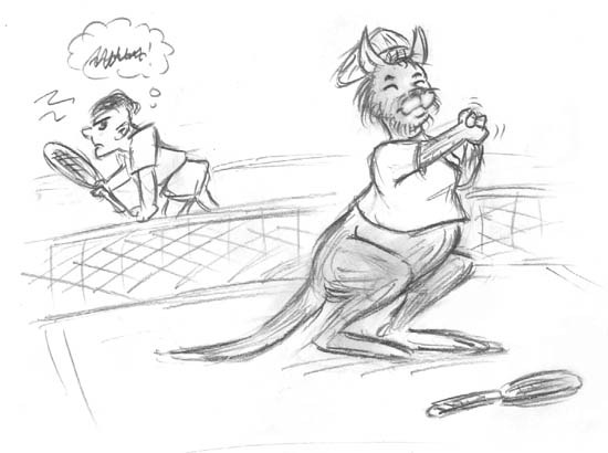 tennis by Ealadubh