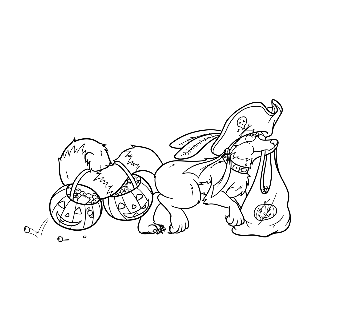 Halloween 2013 Raffle Prize - Zakk by Eccentricchimera