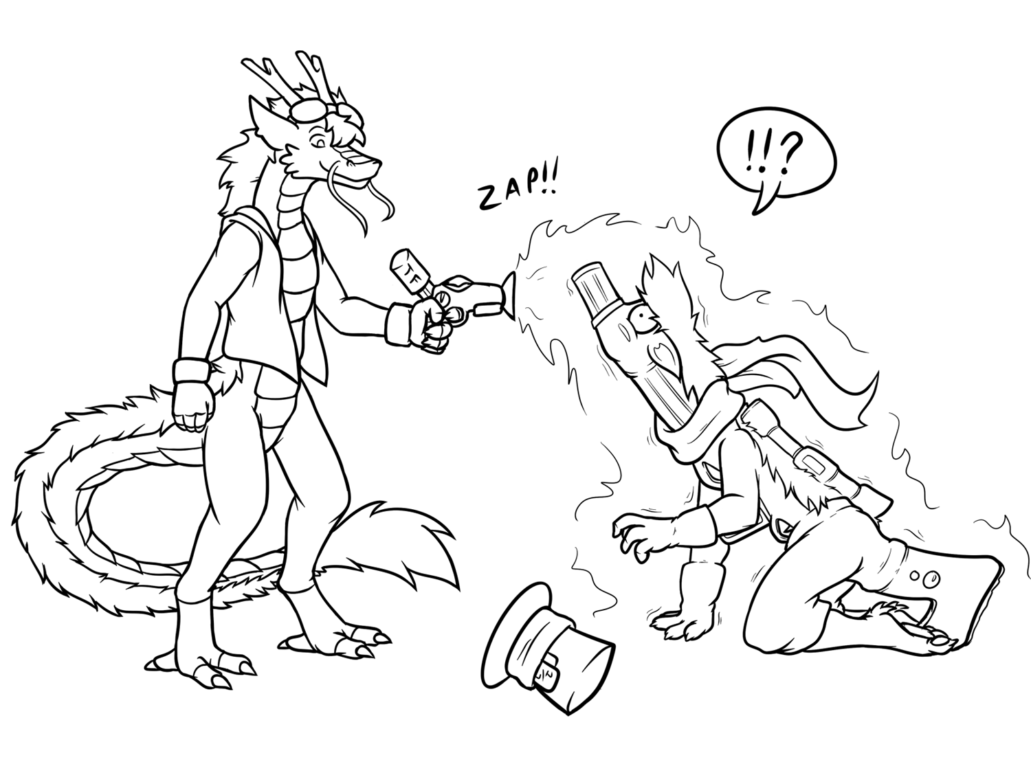 "Eastern Sniper Rifle Dragon...?" by Eccentricchimera