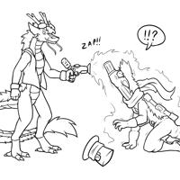 "Eastern Sniper Rifle Dragon...?" by Eccentricchimera