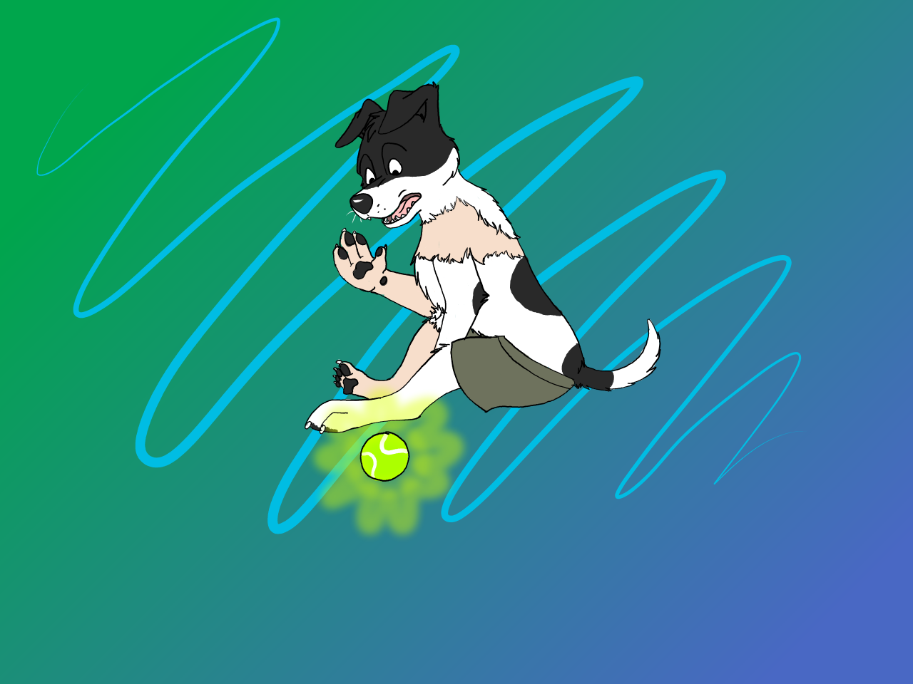Fox Terrier by Edthebordercollie