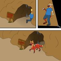 the cave by Edthebordercollie