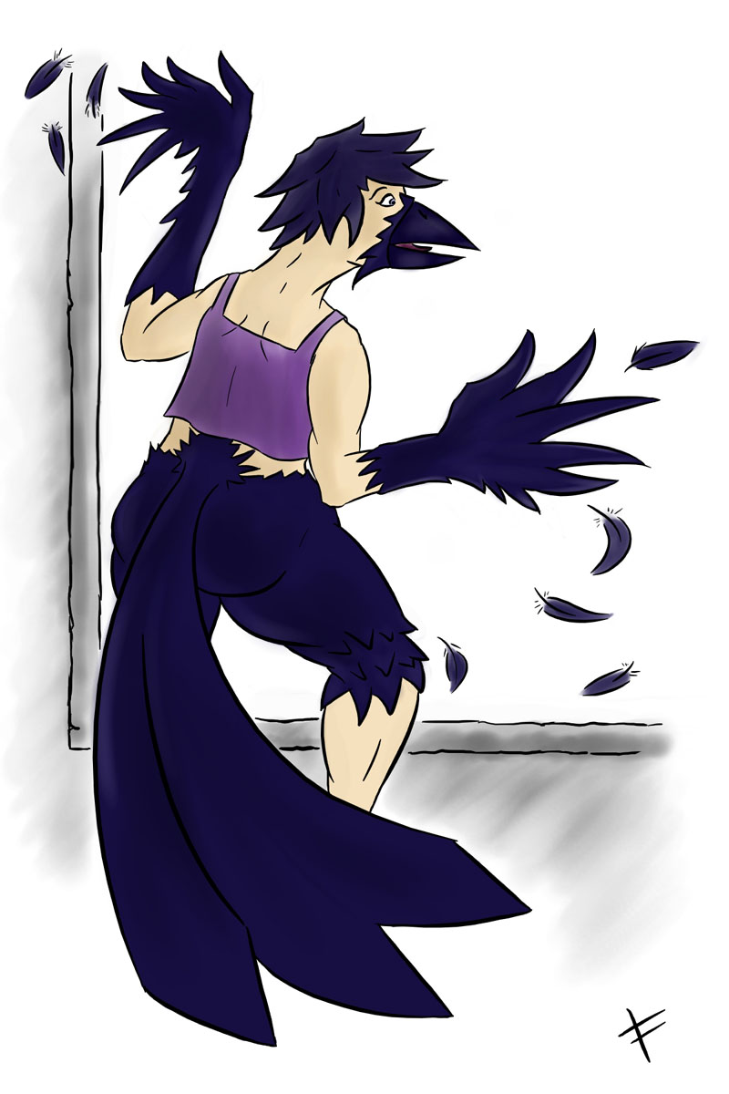 Crow Girl by Fenchurch
