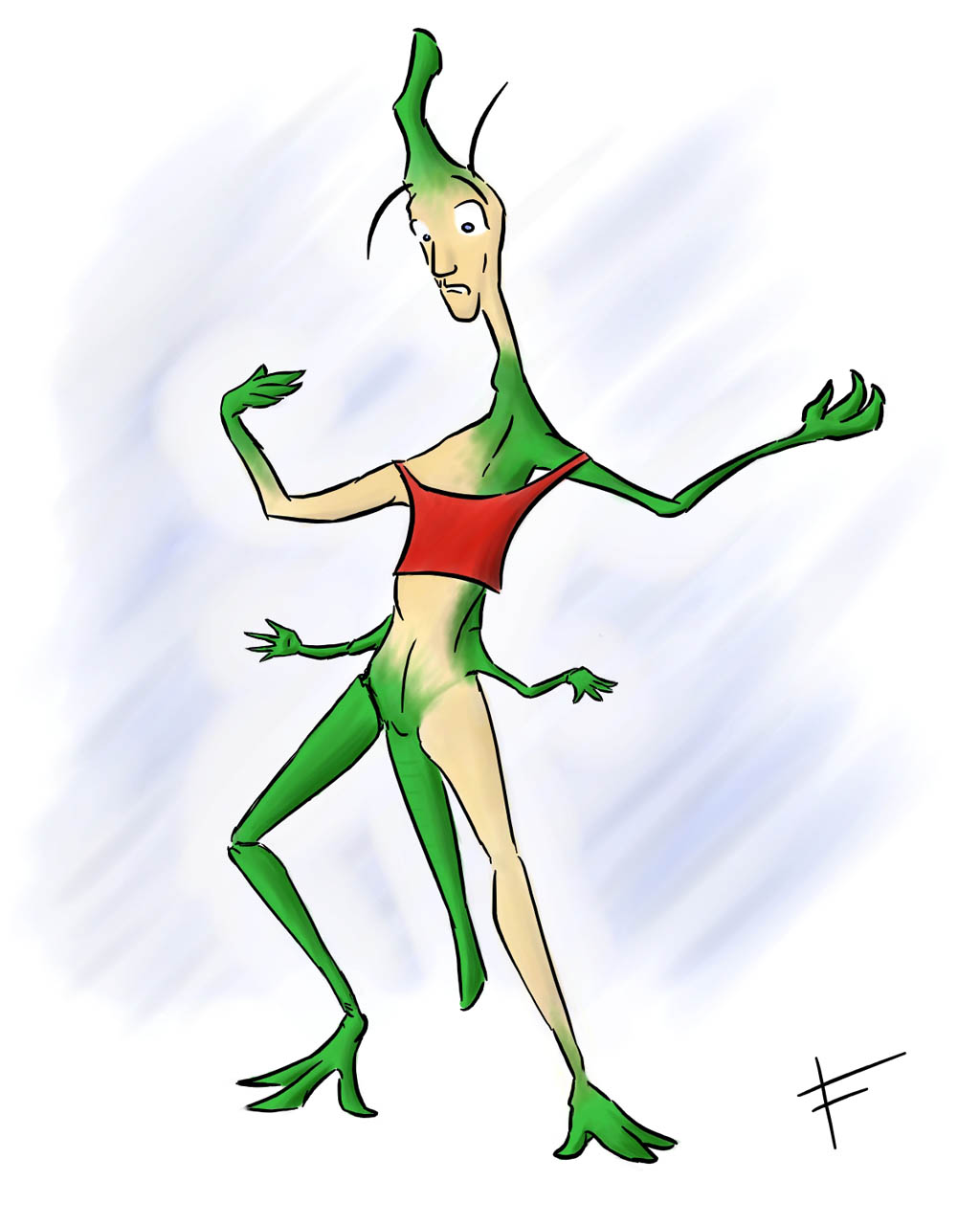 Stick Insect Guy by Fenchurch