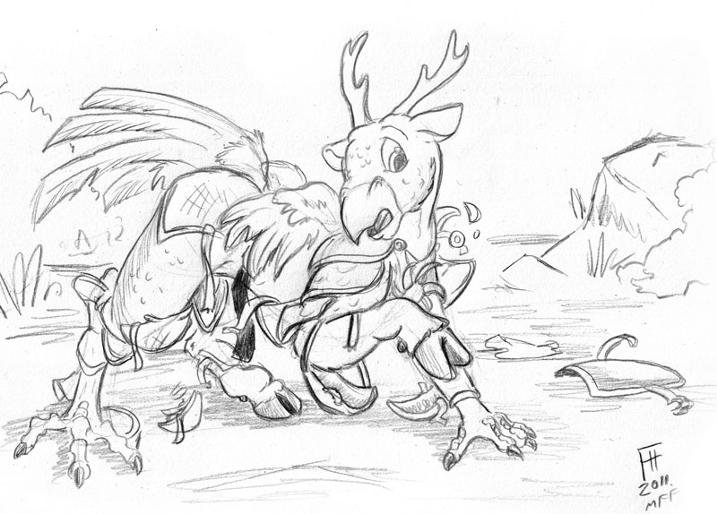 Arrow TF from eagle to deer by Flinters