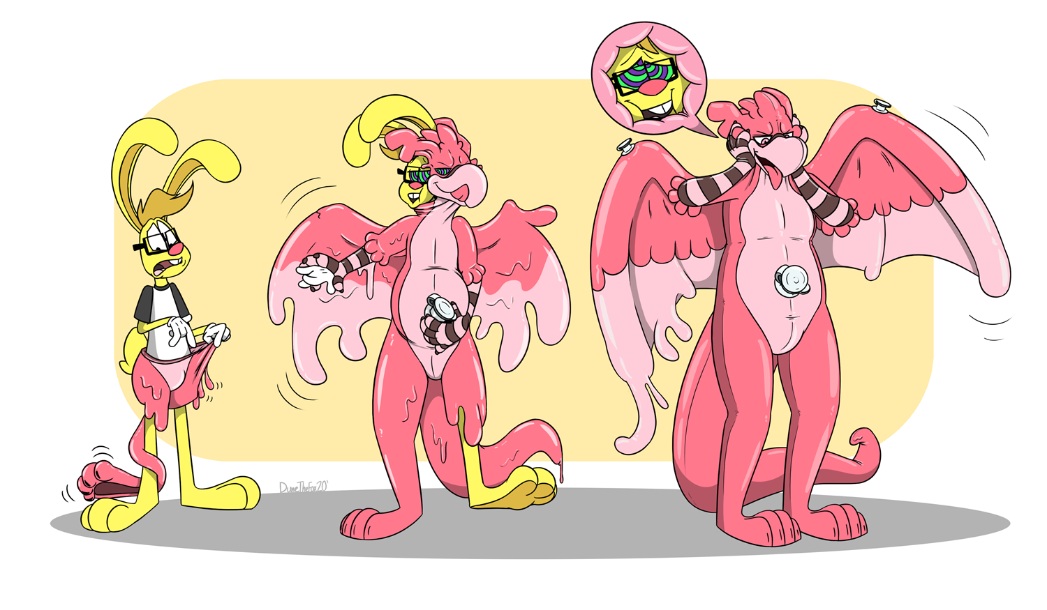 Eggy Gryffon Shorts by Fox0808