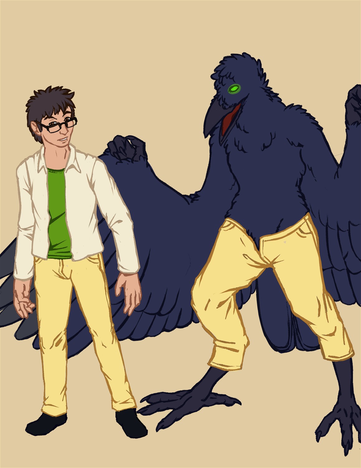 [Commissions]-Damon refs by Fringedog