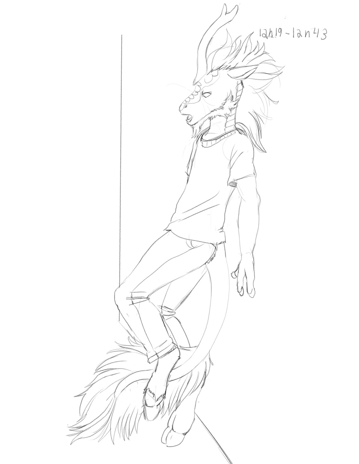 Commission: Kirin TF 1/2 by Fringedog