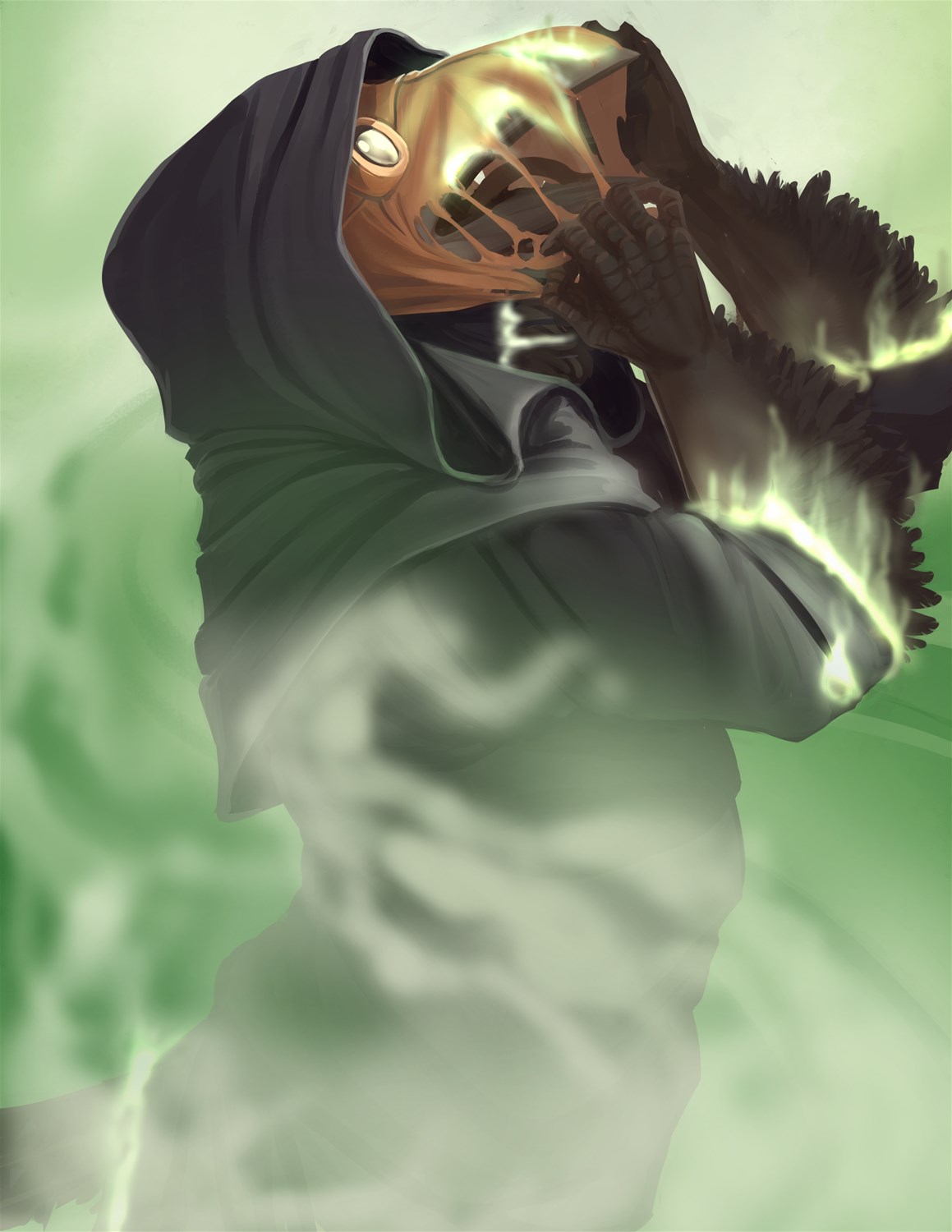 [Commission]-The wereraven doctor by Fringedog