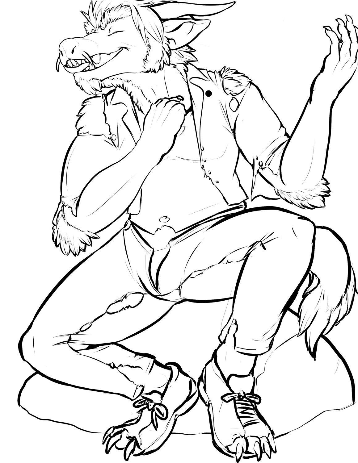 [Commission]-Eastern Dragon Possession by Fringedog