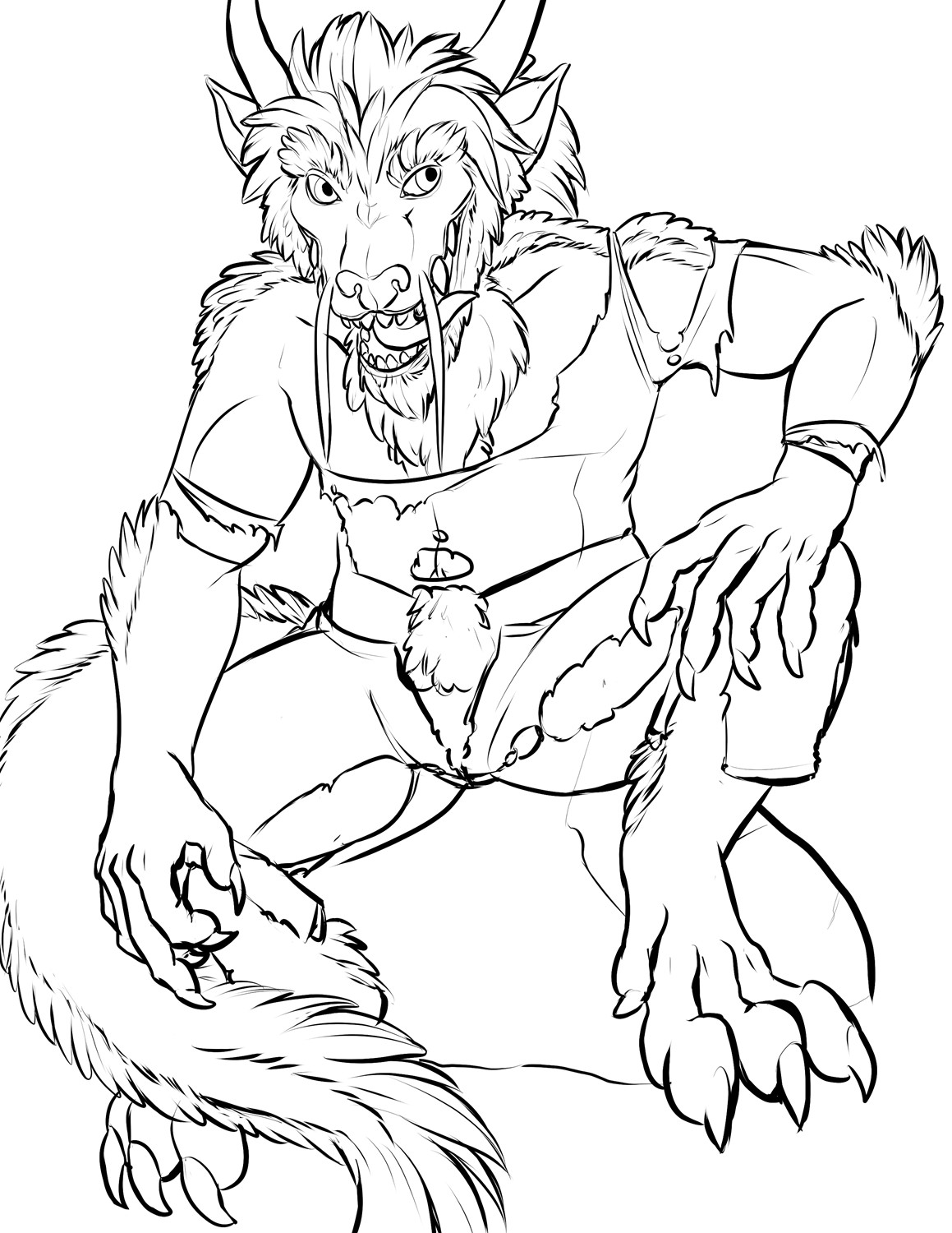[Commission]-Eastern Dragon Possession by Fringedog