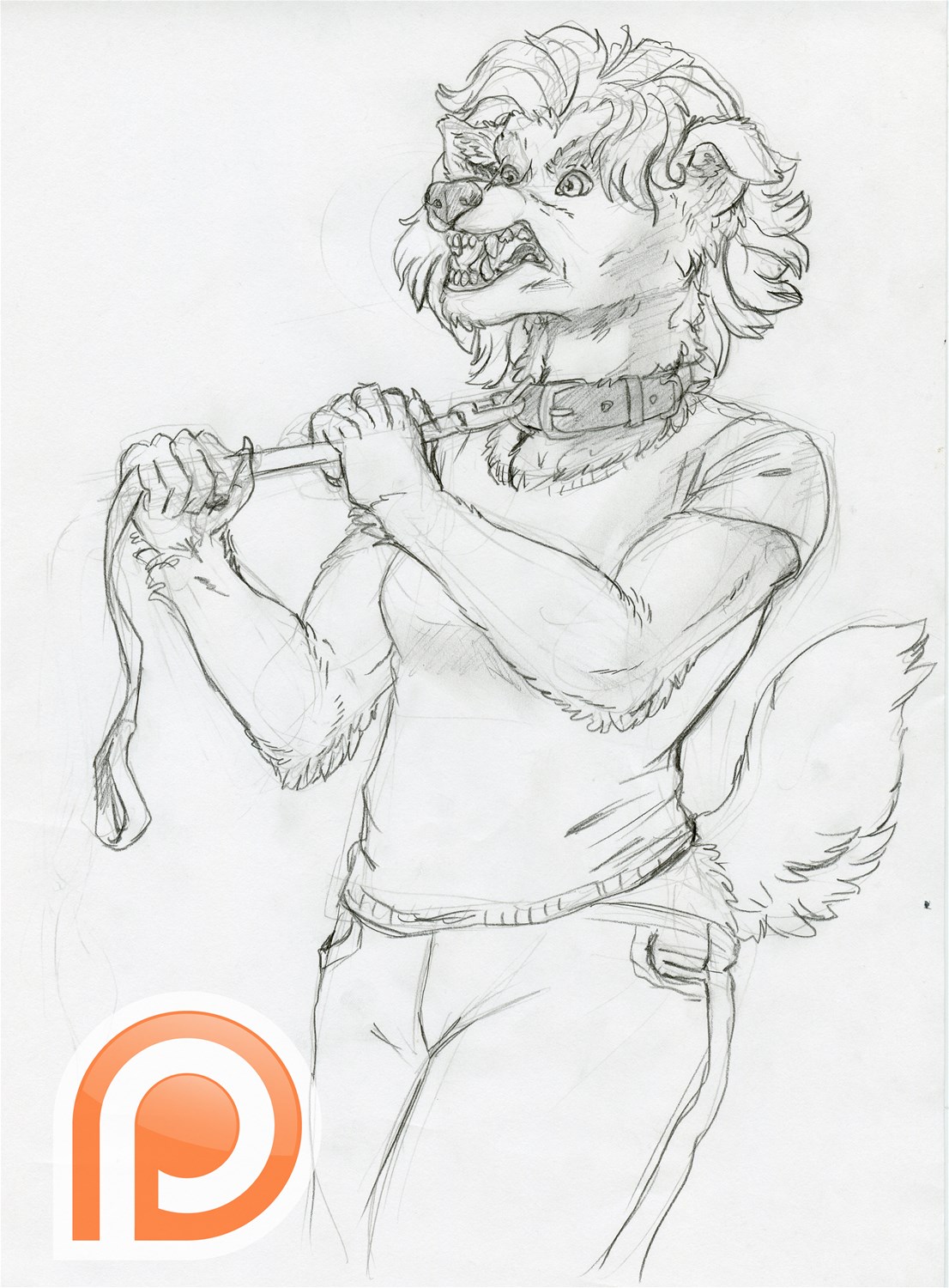 [Patreon]-What's that leash doing there anyway? by Fringedog