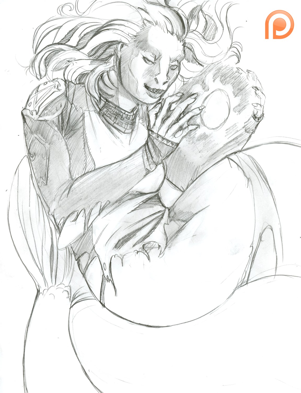 [Patreon]-Mermaid TF by Fringedog